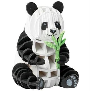 Panda 3D Wood Model and Booklet (IncrediBuilds, Animal Collection)