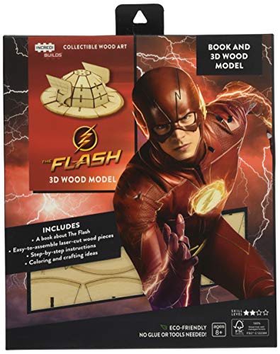 The Flash Book and 3D Wood Model (IncrediBuilds)