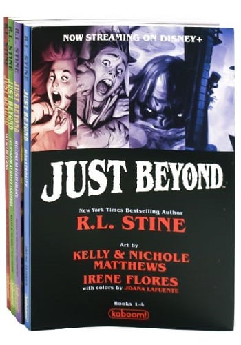 Just Beyond Box Set (The Scare School/The Horror at Happy Landings/Welcome to Beast Island/Monstrosity)
