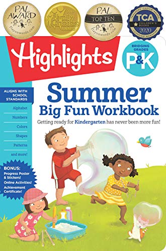 Summer Big Fun Workbook: Bridging Grades P & K (Highlights Summer Learning)