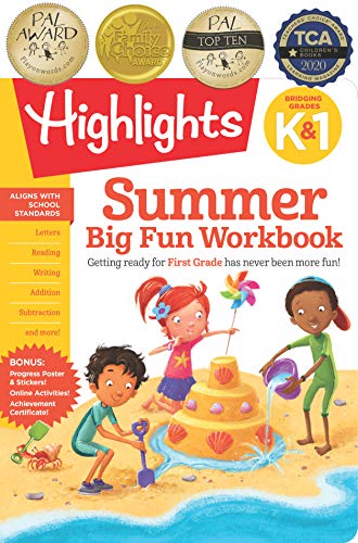 Summer Big Fun Workbook (Bridging Grades K & 1)