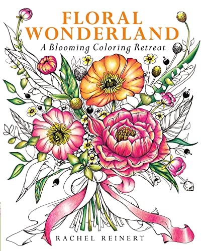 Floral Wonderland: A Blooming Coloring Retreat (Coloring Wonderland Series)