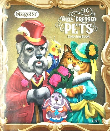 Well Dressed Pets Coloring Book (Crayola)