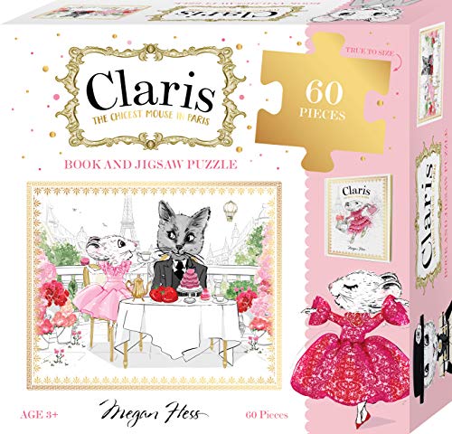 Claris the Chicest Mouse in Paris Book and 60 Piece Jigsaw Puzzle