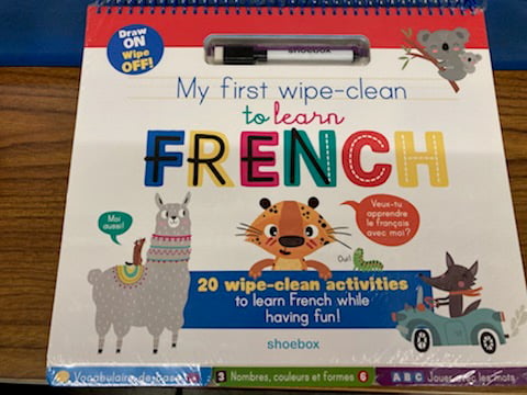 My First Wipe-Clean to Learn French