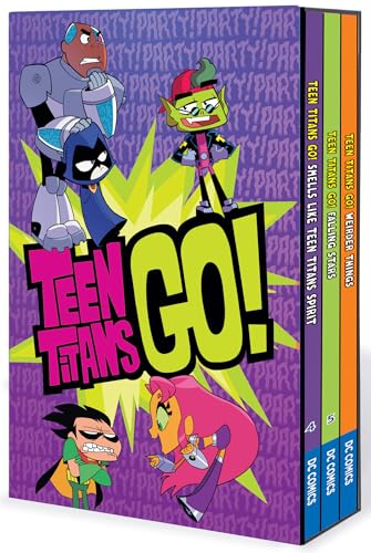 The Hungry Games: Teen Titans Go! 3 Book Box Set (Weirder Things/Falling Stars/Smells Like Teen Titans Spirit)