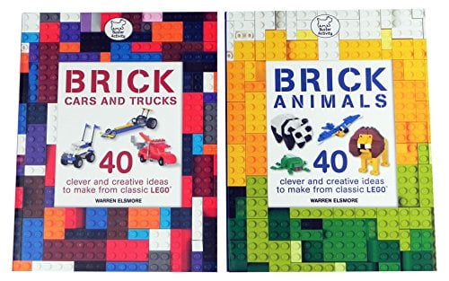 Brick Animals/Brick Cars and Trucks 2-Book Set (Buster Activity)