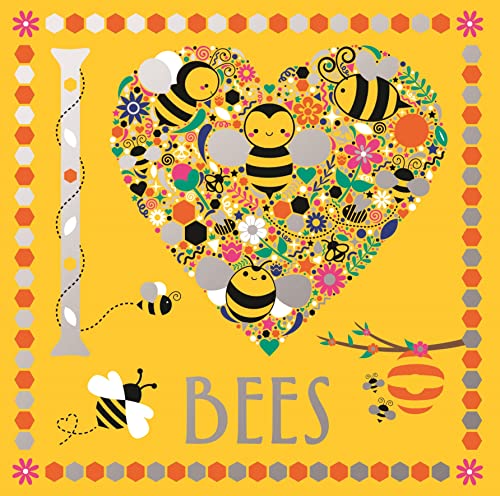 I Heart Bees (I Heart Pocket Colouring, Bk. 21)