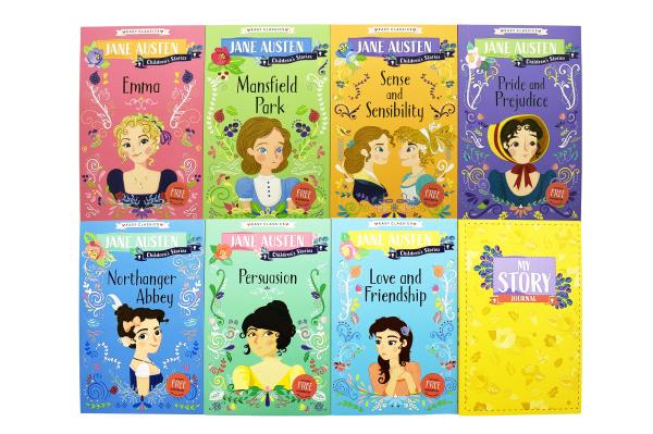 The Complete Jane Austen Children's Stories (Easy Classics, 8 Book Set)