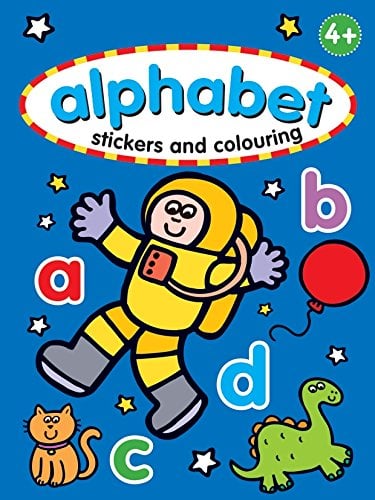 Alphabet Stickers and Colouring
