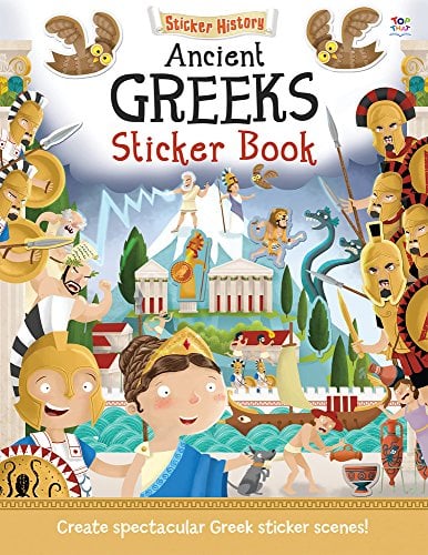 Ancient Greeks Sticker Book (Sticker History)