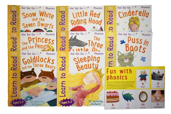 Get Set Go Phonics (8 Books and Poster Pack)