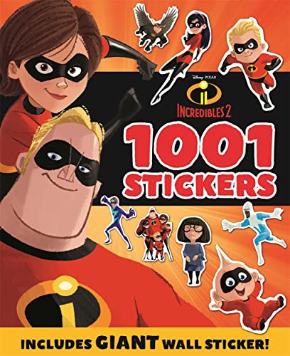 Incredibles 2 1001 Stickers (Disney/Pixar)