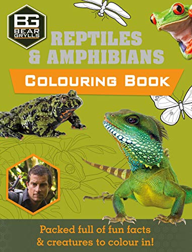 Reptiles and Amphibians: Colouring Book (Bear Grylls Activity)