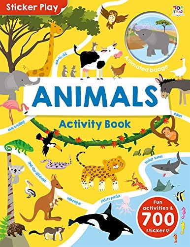 Animals Activity Book (Sticker Play)