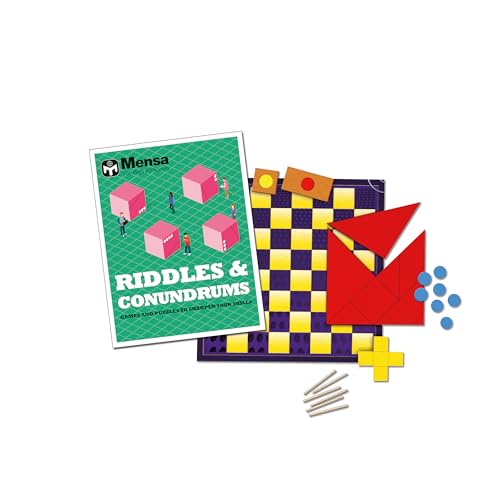 Mensa Riddles & Conundrums: Games and Puzzles to Sharpen Your Skills