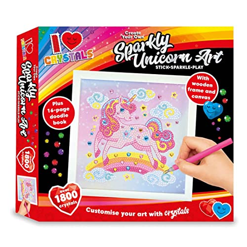 Sparkly Unicorn Art (I Love Crystals)