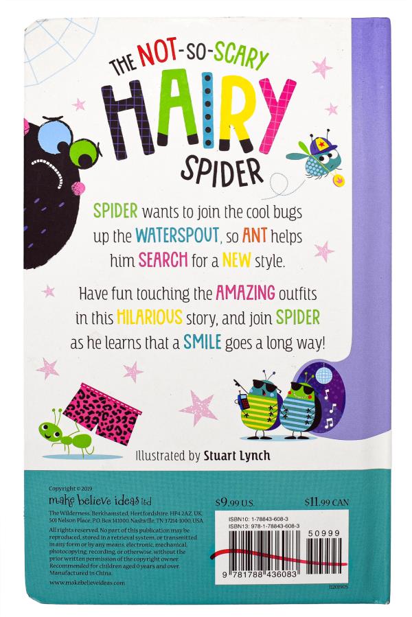 The Not So Scary Hairy Spider (Hairy Touch and Feel)