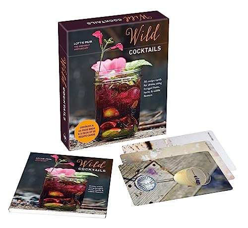 Wild Cocktails Deck: 50 Recipe Cards for Drinks using Foraged Fruits, Herbs & Edible Flowers