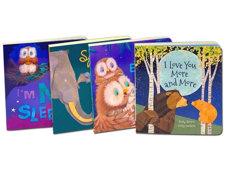 My First Board Book Library (Special You/Love Enough for Two/I'm Not Sleepy!/I Love You More and More)