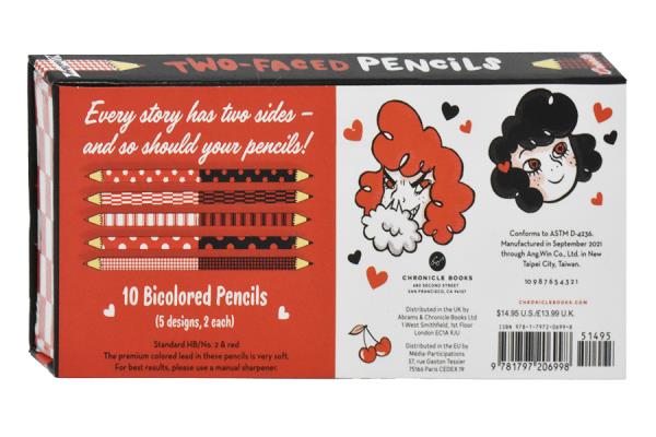 Two-Faced Pencils 10 Grap
