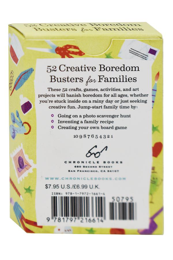 52 Creative Boredom Buste