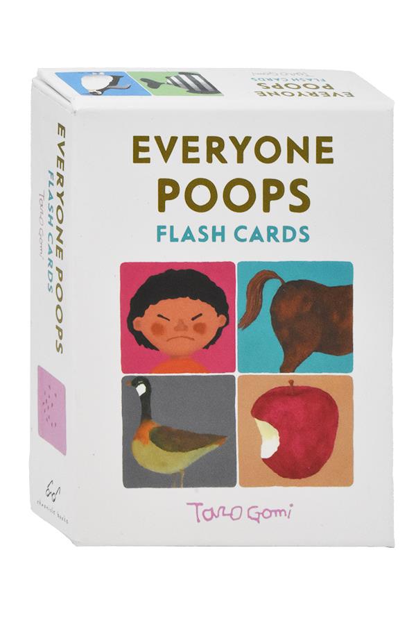 Everyone Poops Flash Card