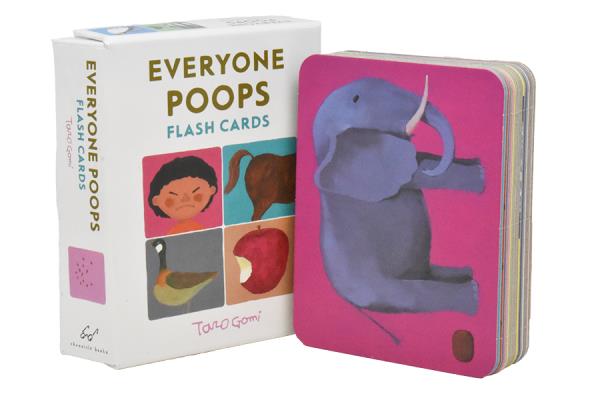 Everyone Poops Flash Card