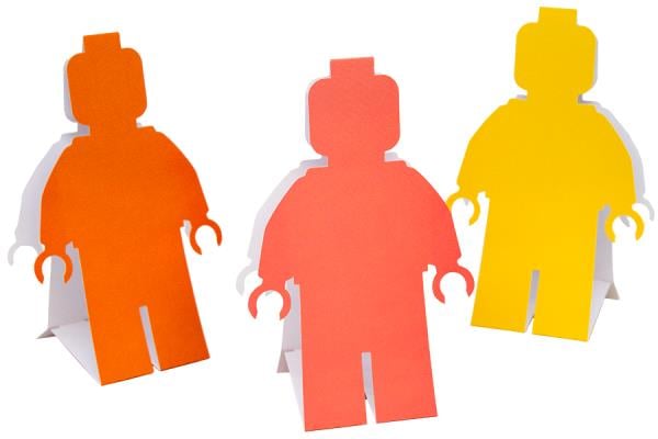 Minifigure Notecards 12 S