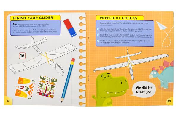 Mega Dinosaur Gliders Craft Box Set for Kids