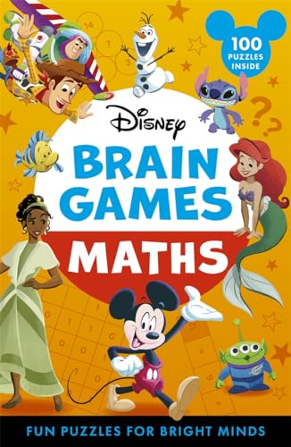 Maths: Fun Puzzles for Bright Minds (Disney Brain Games)