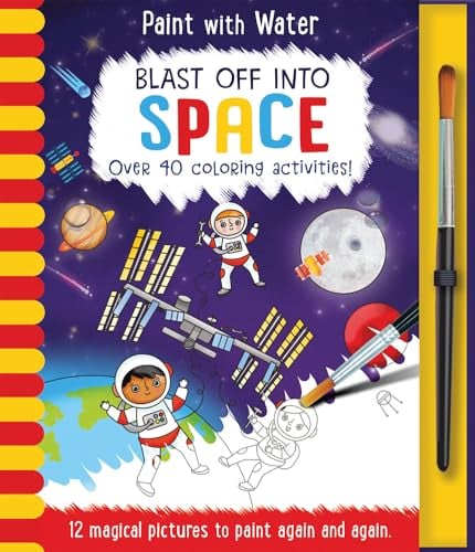Blast Off Into Space (Paint With Water)