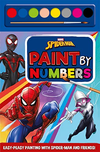 Marvel Spider-Man Paint By Numbers.