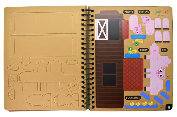 On the Farm (Cardboard Bu