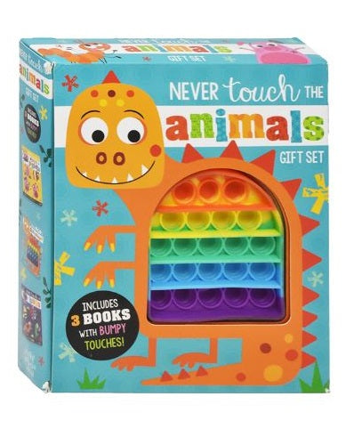 Never Touch the Animals 3-Book Gift Set (Stinky Piglets/Dinosaur/Bugs)
