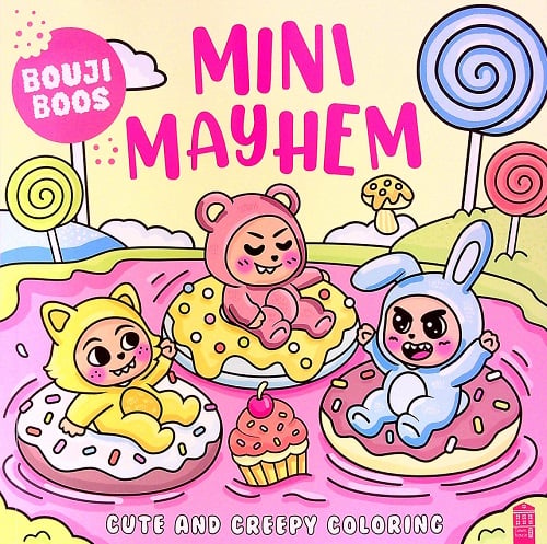 Mini Mayhem Cute and Creepy Coloring (Bouji Boos)