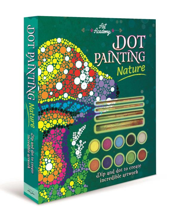 Dot Painting: Nature: Dip and Dot to Create Incredible Artwork (Art Academy)