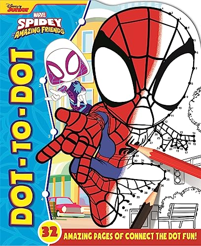 Marvel Spidey and his Amazing Friends Dot-To-Dot