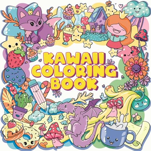 Kawaii Coloring Book
