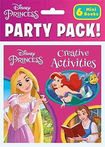 Disney Princess 6 Mini Book Party Pack!