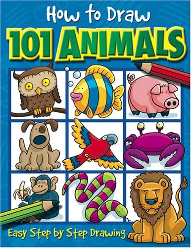 How to Draw 101 Animals (How to Draw)