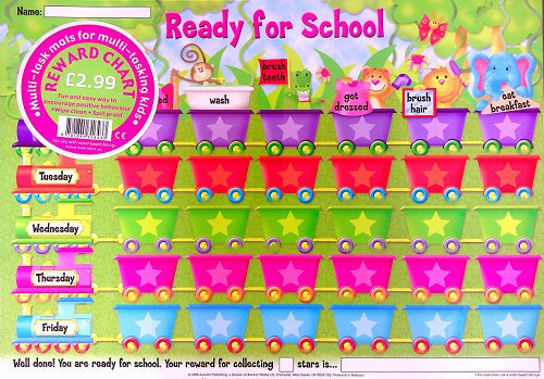 Tableau de récompenses « Prêt pour l'école »