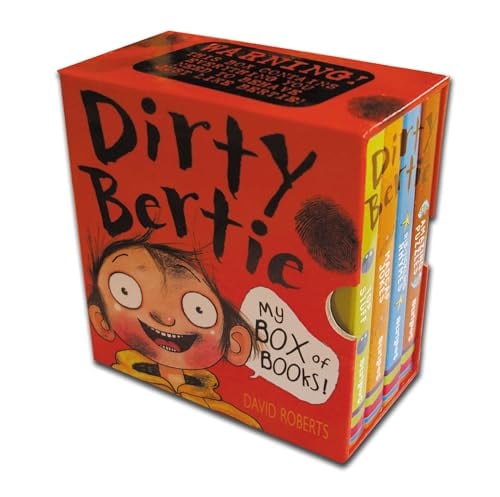 My Box of Books! (Dirty Bertie, Amazing Puzzles/Rib-Tickling Rhymes/Madcap Jokes/Top Stuff)