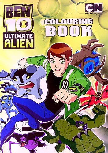 Ben 10 Ultimate Alien Colouring Book