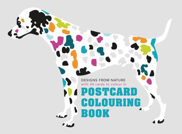 Postcard Coloring Book: Designs from Nature with 24 Cards to Color In
