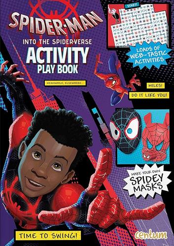 Spider-Man: Into the Spider-Verse Activity Play Book