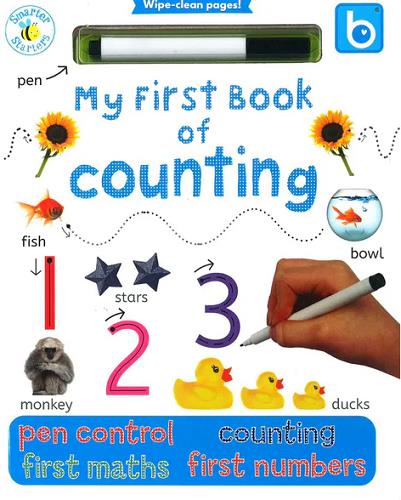 My First Book of Counting With Wipe Clean Pages! (Smarter Starters)