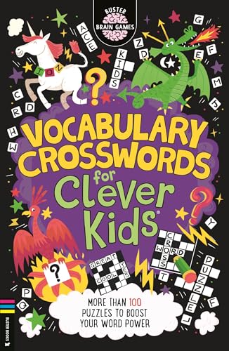 Vocabulary Crosswords for Clever Kids (Buster Brain Games)
