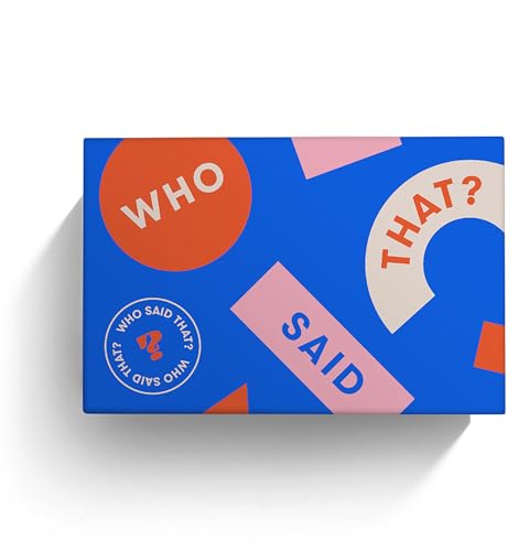 Who Said That? A Game of Quotes