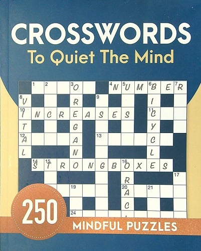 Crosswords to Quiet the Mind